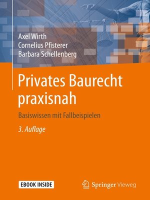 cover image of Privates Baurecht praxisnah